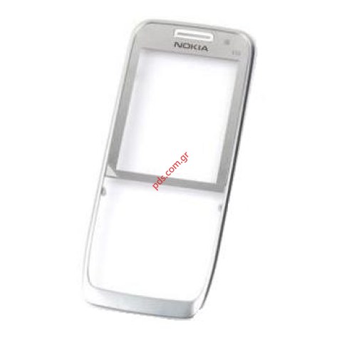 Γνήσια πρόσοψη Nokia E52 Aluminium white σε λευκό χρώμα Γνήσια πρόσοψη Nokia E52 Aluminium white σε λευκό χρώμα