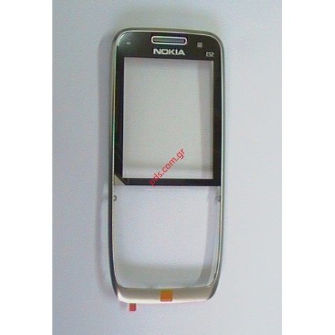 Γνήσια πρόσοψη Nokia E52 Black LOGO Orange  Γνήσια πρόσοψη Nokia E52 Black LOGO Orange