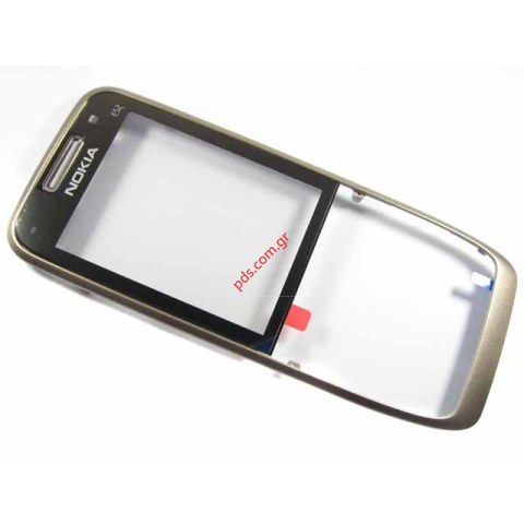 Γνήσια πρόσοψη Nokia E52 Gold (περιλαμβάνετε το τζαμάκι σε χρυσό χρώμα) gold
