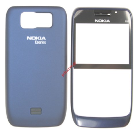 Γνήσια πρόσοψη Nokia E63 με καπάκι μπαταρίας σε μπλέ χρώμα Γνήσια πρόσοψη Nokia E63 με καπάκι μπαταρίας σε μπλέ χρώμα