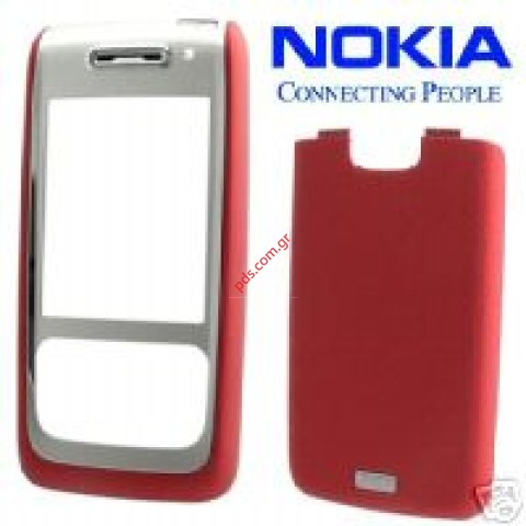 Γνήσια πρόσοψη Nokia E65 κόκκινη Γνήσια πρόσοψη Nokia E65 κόκκινη