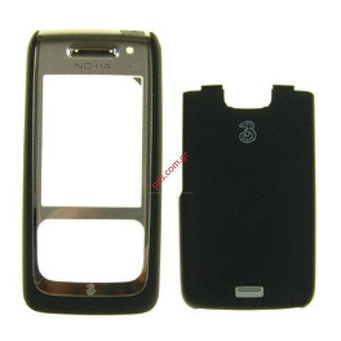 Γνήσια πρόσοψη Nokia E65 Μαύρο (LOGO 3) Γνήσια πρόσοψη Nokia E65 Μαύρο (LOGO 3)