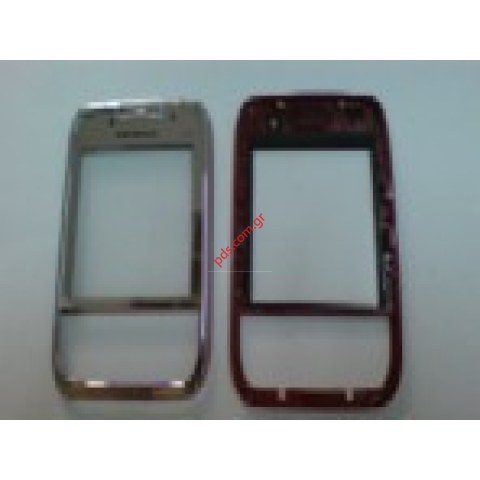 Γνήσια πρόσοψη Nokia E66 σε Κόκκινο χρώμα Γνήσια πρόσοψη Nokia E66 σε Κόκκινο χρώμα