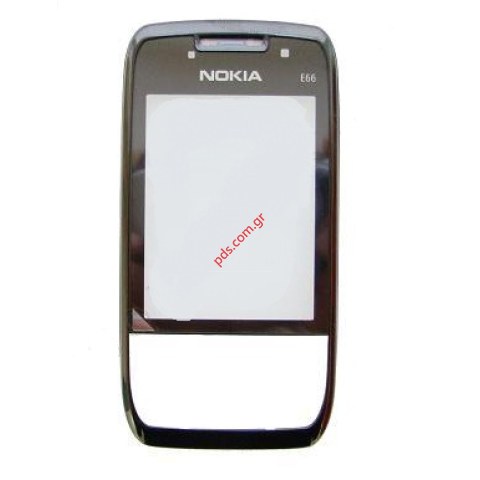 Γνήσια πρόσοψη Nokia E66 σε μαύρο χρώμα  Γνήσια πρόσοψη Nokia E66 σε μαύρο χρώμα
