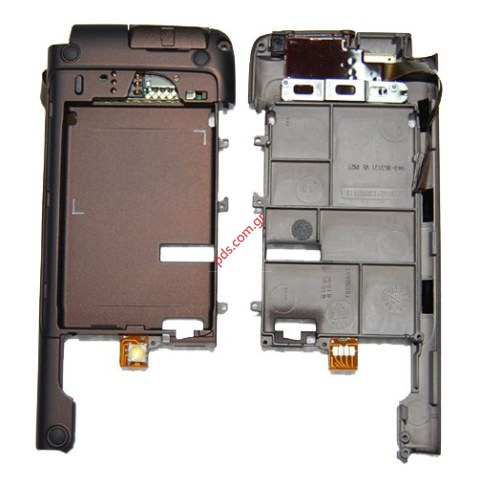 Γνήσια πρόσοψη Nokia E90 πίσω πλαίσιο Β cover Mocca Brown Γνήσια πρόσοψη Nokia E90 πίσω πλαίσιο Β cover Mocca Brown