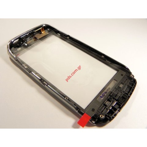 Γνήσια πρόσοψη Nokia Lumia 610 με το τζαμάκι και την αφή σε λευκό χρώμα (Nickel)