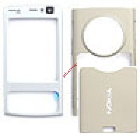 Γνήσια πρόσοψη Nokia N95 σε χρώμα μπέζ (Sand) set 3 pcs.