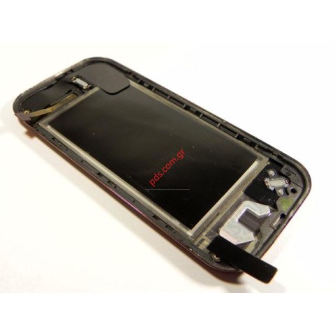 Γνήσια πρόσοψη Nokia N97 Mini με το τζαμάκι αφής digitazer σε κεραμιδί χρώμα Garnet