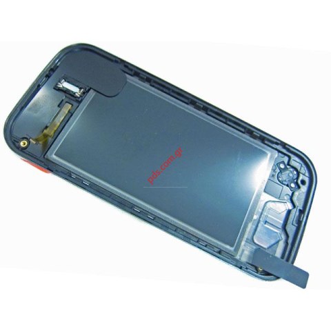 Γνήσια πρόσοψη Nokia N97 Mini με το τζαμάκι αφής digitazer σε μαύρο χρώμα 
