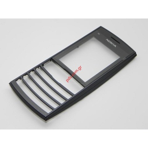Γνήσια πρόσοψη Nokia X2-05 silver/grey με το τζαμάκι