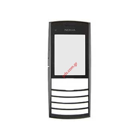 Γνήσια πρόσοψη Nokia X2-05 silver/grey με το τζαμάκι