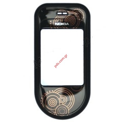 Γνήσια πρόσοψη οθόνης Nokia 7373 A Cover bronze  