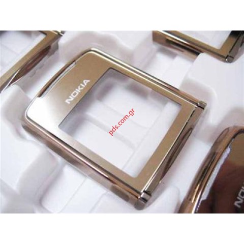 Γνήσια πρόσοψη οθόνης ΝΟΚΙΑ 8800 Sirocco Gold με τζαμάκι ( Champagne Gold )