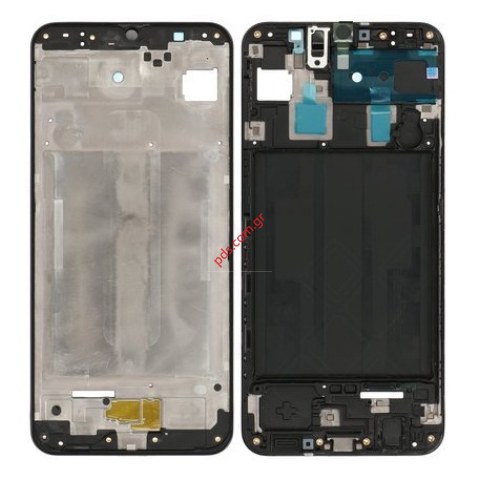 Γνήσια πρόσοψη οθόνης Samsung Galaxy A30 (A305F) Front LCD cover black πλαίσιο οθόνης