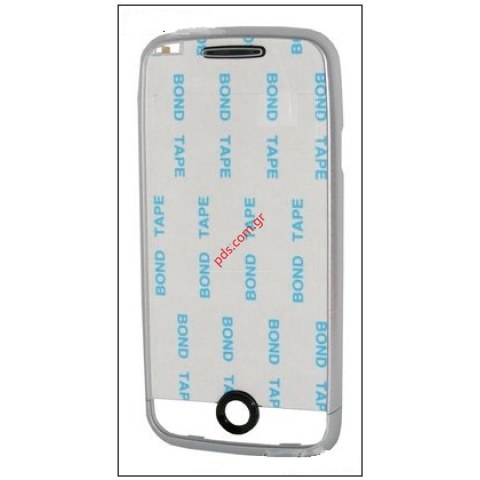 Original front cover plate LG GS290 Cookie Silver. Original front cover plate LG GS290 Cookie Silver.