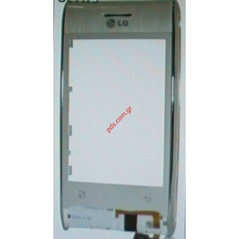 Γνήσια πρόσοψη πλαίσιο LG GT540 Optimus White.