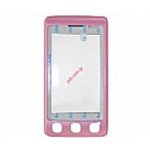 Original front cover plate LG KP500 Cookie Pink. Original front cover plate LG KP500 Cookie Pink.