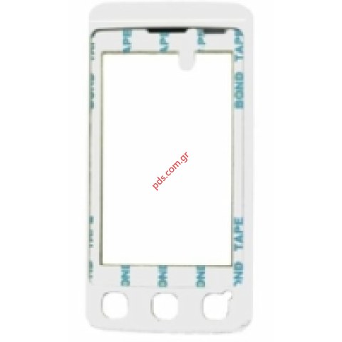 Original front cover plate LG KP500 Cookie White. Original front cover plate LG KP500 Cookie White.