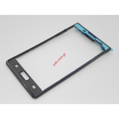 Original front cover plate LG Optimus L7 P700 in black color. Original front cover plate LG Optimus L7 P700 in black color.