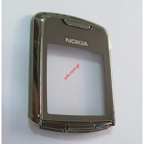 Γνήσια πρόσοψη πλαίσιο σε γκρί χρώμα οθόνης ΝΟΚΙΑ 8800 ui cover Grey (SPECIAL EDITION)