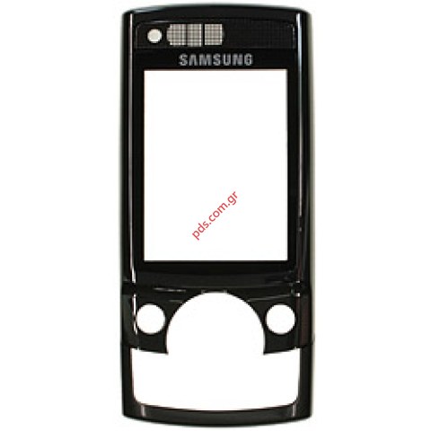 Γνήσια πρόσοψη Samsung G600 με το τζαμάκι σε μαύρο χρώμα