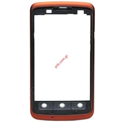 Γνήσια πρόσοψη Samsung S5690 X Cover Black orange (δεν περιλαμβάνετε το τζάμι με την αφή Digitazer)