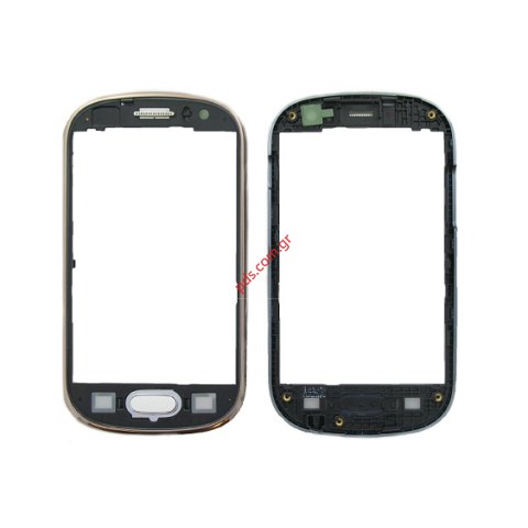 Γνήσια πρόσοψη Samsung S6810 Galaxy Fame Blue  (NO DIGITIZER) σε μπλέ χρώμα