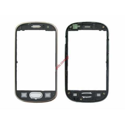 Γνήσια πρόσοψη Samsung S6810 Galaxy Fame White (NO DIGITIZER) σε λευκό χρώμα
