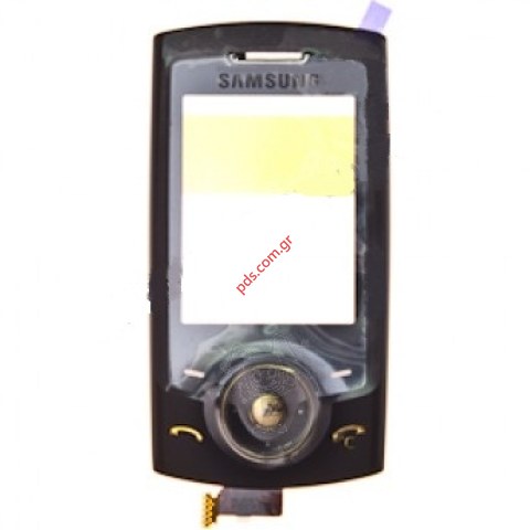 Γνήσια πρόσοψη Samsung U600 Black Gold με το τζαμάκι touch