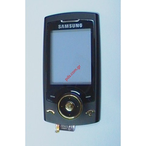 Γνήσια πρόσοψη Samsung U600 Black Gold με το τζαμάκι touch