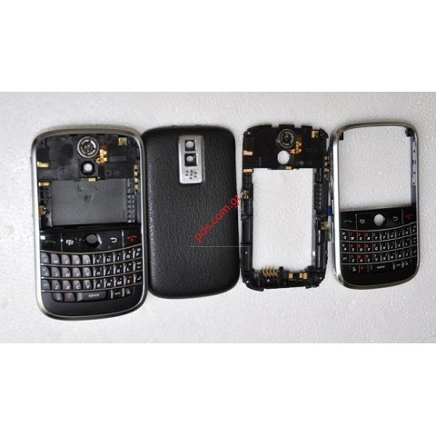 Γνήσια πρόσοψη σετ BlackBerry 9000 Bold (5 pcs) Black