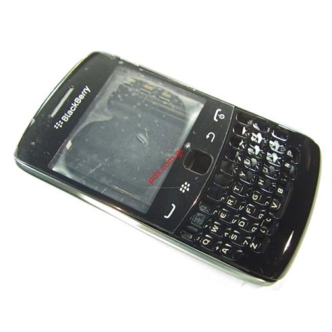 Γνήσια πρόσοψη σετ BlackBerry 9360 Curve Black μαύρη με πληκτρολόγιο.