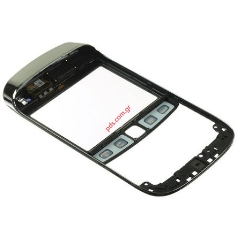 Γνήσια πρόσοψη σετ BlackBerry 9790 Black με το τζάμι