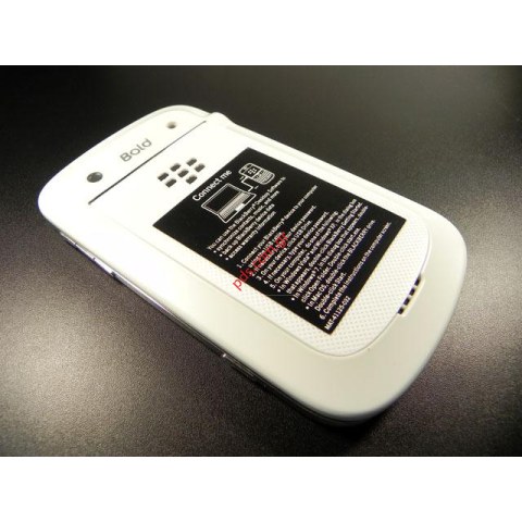 Γνήσια πρόσοψη σετ BlackBerry 9900 Bold White