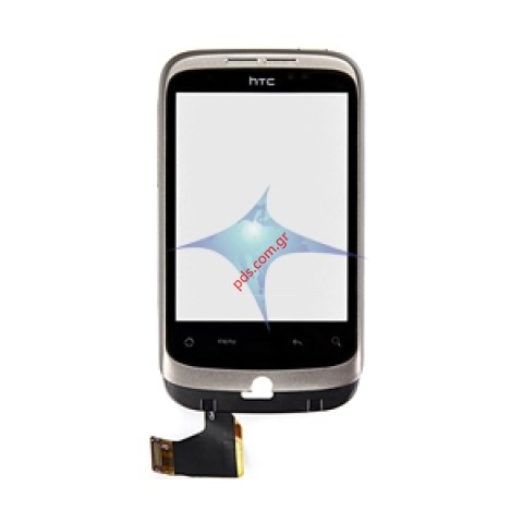 Γνήσια πρόσοψη σετ HTC Wildfire G8 SWAP Frontcover + Display Glass + Touch Screen