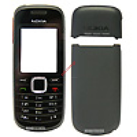 Γνήσια πρόσοψη σετ  Nokia 1661, 1662 Black (3 pcs) ΕΞΑΝΤΛΗΘΗΚΑΝ Γνήσια πρόσοψη σετ  Nokia 1661, 1662 Black (3 pcs) ΕΞΑΝΤΛΗΘΗΚΑΝ