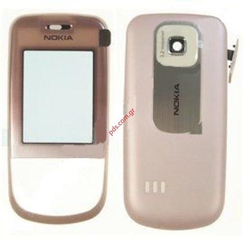 Γνήσια πρόσοψη σετ Nokia 3600slide και καπάκι μπαταρίας. A+B Cover Pink Γνήσια πρόσοψη σετ Nokia 3600slide και καπάκι μπαταρίας. A+B Cover Pink
