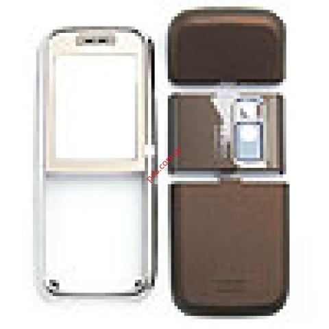 Γνήσια πρόσοψη σετ Nokia 6233 Brown (4 pcs)