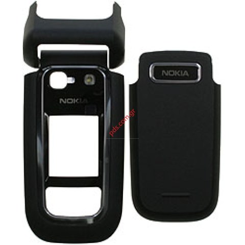 Γνήσια πρόσοψη σετ Nokia 6267 black 3 τεμάχια Γνήσια πρόσοψη σετ Nokia 6267 black 3 τεμάχια