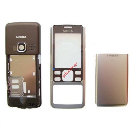 Γνήσια πρόσοψη set Nokia 6300 Coccoa (3 pcs)