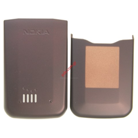 Γνήσια πρόσοψη set Nokia 7510supernova Brown με καπάκι μπαταρίας σε καφέ χρώμα