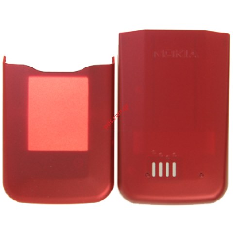 Γνήσια πρόσοψη set Nokia 7510supernova Red με καπάκι μπαταρίας σε Κόκκινο χρώμα