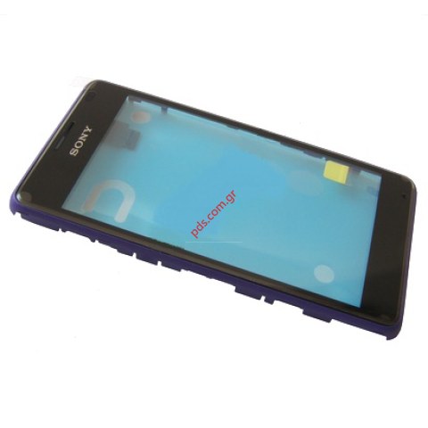 Γνήσια πρόσοψη σετ Sony Xperia Ε1 D2005 Purple σε μωβ χρώμα