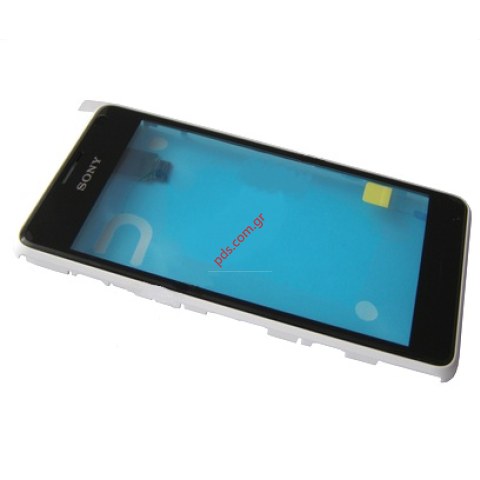 Γνήσια πρόσοψη σετ Sony Xperia Ε1 D2005 White σε λευκό χρώμα