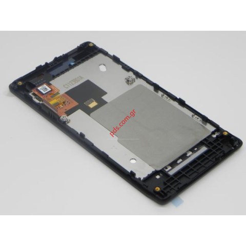 Γνήσια πρόσοψη set Sony XPeria Miro ST23i σε μαύρο χρώμα