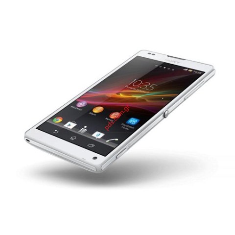 Γνήσια πρόσοψη σετ Sony Xperia ZL (C6502) White σε λευκό χρώμα 