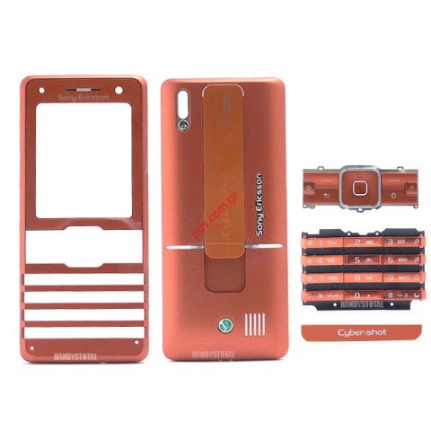 Γνήσια πρόσοψη σετ SonyEricsson K770i Henna (5 pcs) Γνήσια πρόσοψη σετ SonyEricsson K770i Henna (5 pcs)