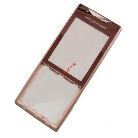 Γνήσια πρόσοψη  Sony Ericsson ELM J10 Ροζ (με το τζαμάκι) w/hole version