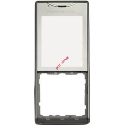 Γνήσια πρόσοψη Sony Ericsson ELM J10i Silver (με το τζαμάκι) LIMITED STOCK