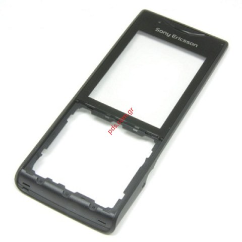Γνήσια πρόσοψη Sony Ericsson ELM J10i2 metal black (με το τζαμάκι) no hole version Γνήσια πρόσοψη Sony Ericsson ELM J10i2 metal black (με το τζαμάκι) no hole version